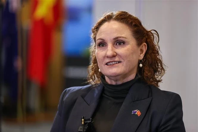 Caroline Beresford, ambassadrice de Nouvelle‑Zélande au Vietnam. Photo : VNA.