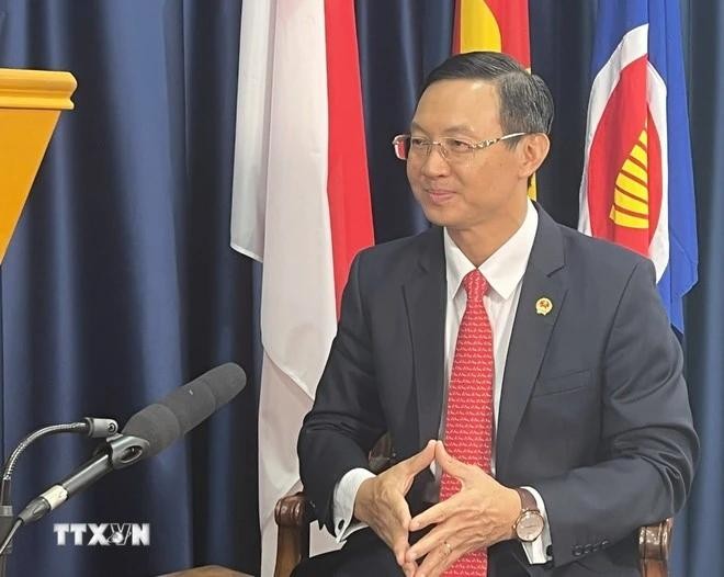 L'ambassadeur du Vietnam à Singapour, Tran Phuoc Anh. Photo : VNA.