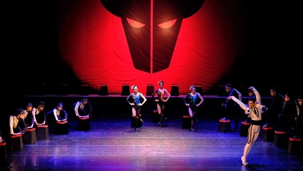 Photo : l'Orchestre symphonique de ballet et de l'opéra de Hô Chi Minh-Ville. 