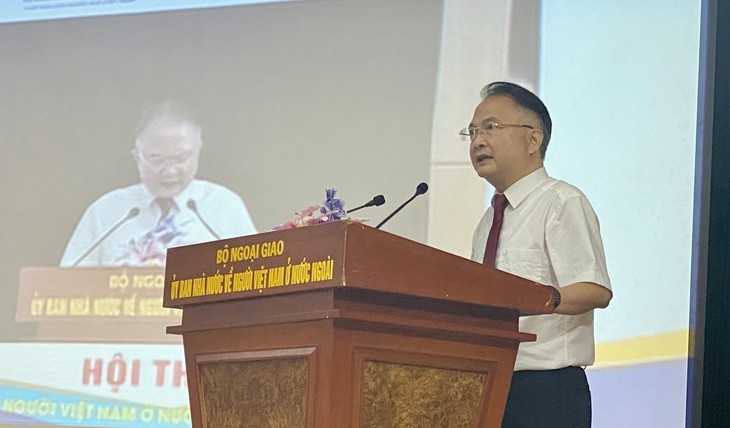 Le vice-président du Comité d'État chargé des Vietnamiens à l'étranger, Ngô Huong Nam. Photo : Khanh Linh.