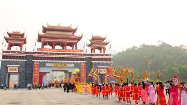 La fête de Tây Thiên 2015. Photo: NDEL.
