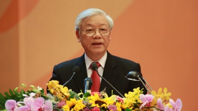Le Secrétaire général du PCV, Nguyên Phu Trong. 