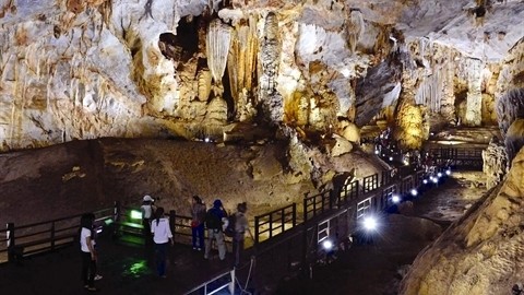 Thiên Duong, une des grottes les plus magnifiques du Parc de Phong Nha - Ke Bàng. Photo: CVN.