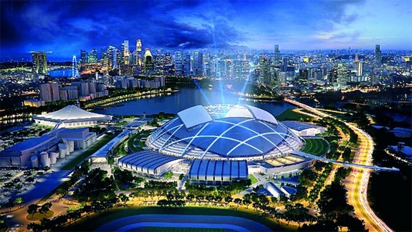 La cérémonie d'ouverture des 28es Jeux sportifs d'Asie du Sud-Est (SEA Games 28) a eu lieu le 5 juin au stade national de Singapour. 