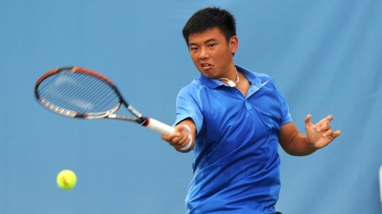 Ly Hoàng Nam est tête de série n°12 de l'US Open junior. Photo: VNA.