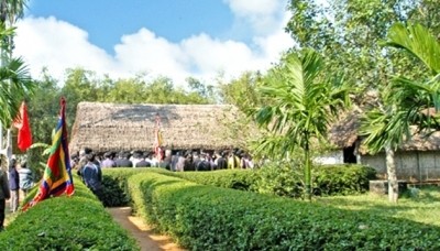 La maison souvenir dédiée à Phan Bôi Châu au bourg de Nam Dàn, province de Nghê An. Photo: NDEL.