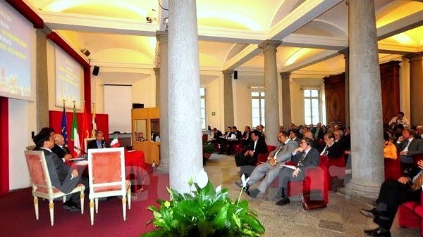 Séminaire sur la promotion du commerce et de l'investissement à Hô Chi Minh-Ville, le 9 septembre à Turin, en Italie. Photo: VNA.