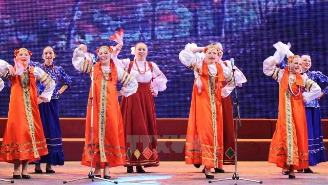 Le Festival de la culture russe à Hanoi a démarré en fanfare. Photo: VNA.