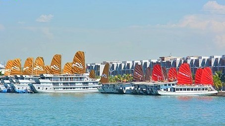 Le port maritime international de Tuân Châu. Photo: VOV.