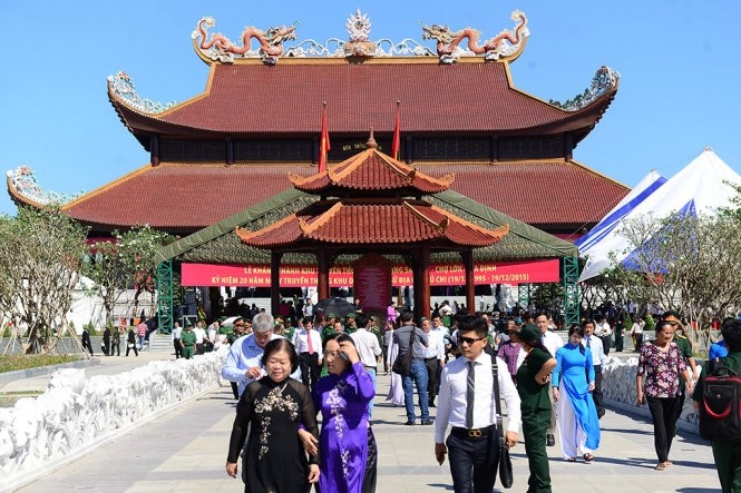 Les délégués au secteur révolutionnaire traditionnel Sài Gon - Cho Lon - Gia Dinh. Photo: SGGP.