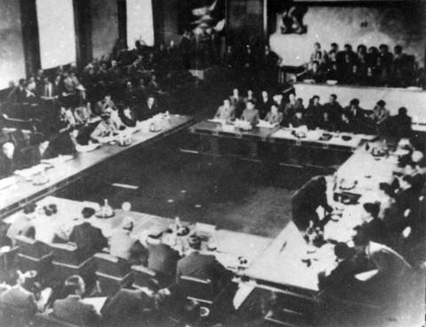 La conférence internationale sur l'indochine tenue à Genève, Suisse (avril 1954). Photo: Nhân Dân.