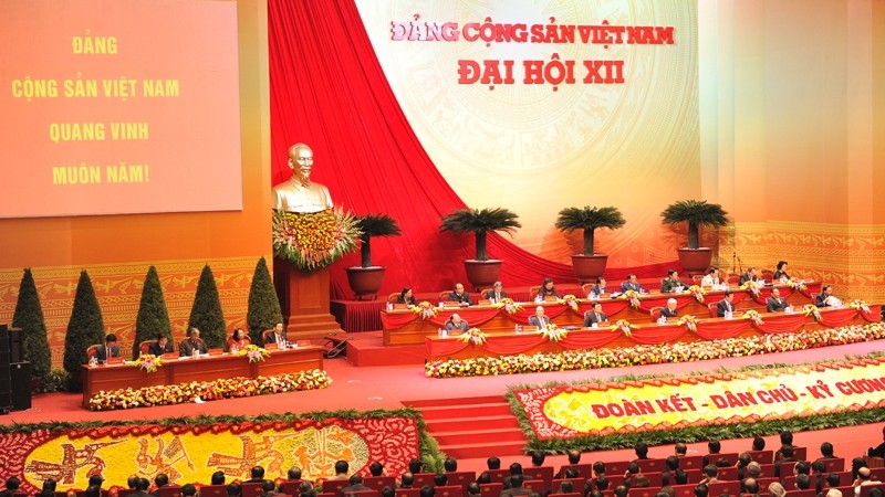 Le XIIe Congrès national du PCV a lieu du 20 au 28 janvier, à Hanoi. Photo: NDEL.