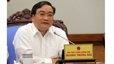 Le vice-premier ministre Hoàng Trung Hai. Photo: VGP.