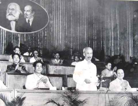 Le 3e Congrès national du Parti (septembre 1960). Photo: Nhân Dân