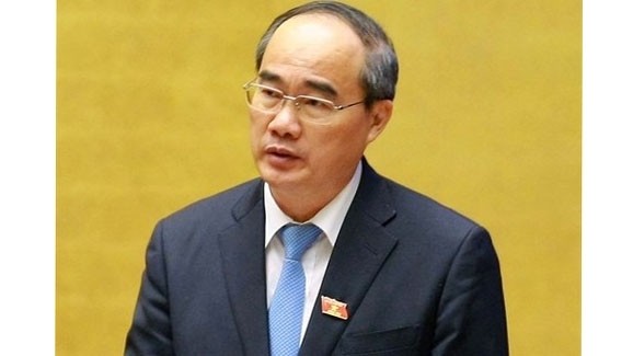 Le Président du CC du FPV, Nguyên Thiên Nhân. Photo: VNA.
