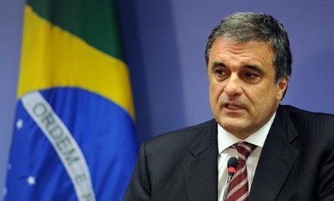  Le ministre brésilien de la Justice, José Eduardo Cardozo, le 2 septembre 2013 à Brasilia. Photo : VNA