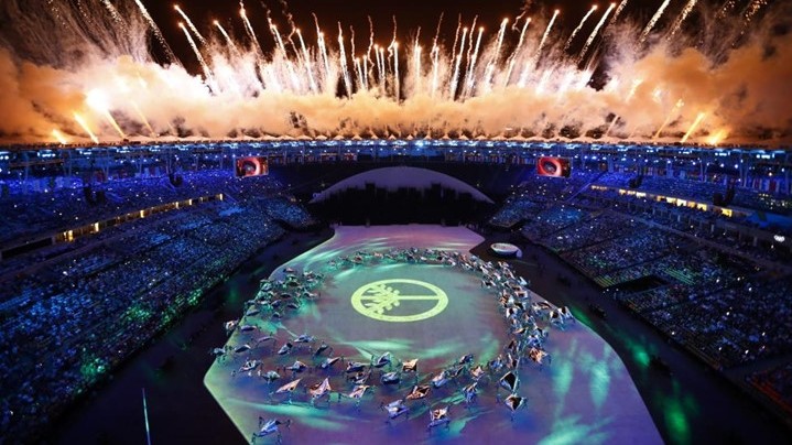 Cérémonie d’ouverture des Jeux Olympiques de Rio de Janeiro. Photo: Reuters.