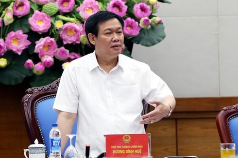 Le Vice-PM vietnamien, Vuong Dinh Huê. Photo: VOV.