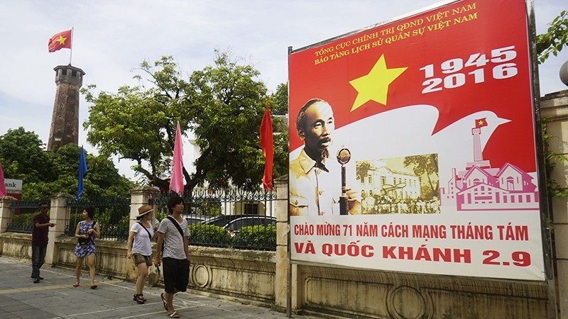 La tour du drapeau de Hanoi.