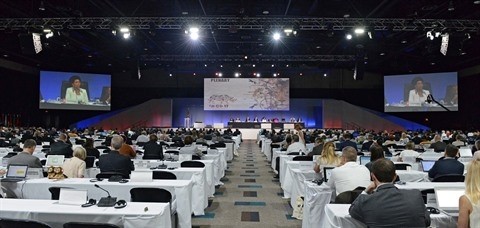 La 17e session de la CoP17 se tient du 24 septembre au 4 octobre, à Johannesburg, capitale de l’Afrique du Sud. Photo: EPA/VNA/CVN.