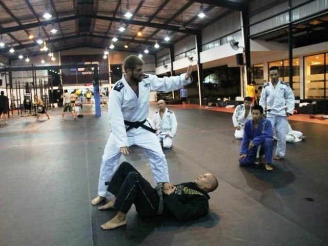 Une salle d'entraînement du centre d'arts martiaux d'élite asiatique à Hô Chi Minh-Ville. Photo: NDEL.
