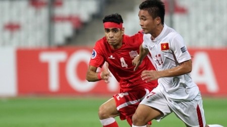 L’équipe U19 du Vietnam a écrasé celle de Bahrën lors des quarts de finale du tournoi U19 d'Asie. Photo: VOV.