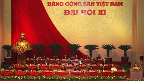 Le XIe Congrès du Parti communiste du Vietnam. Photo: VNA.