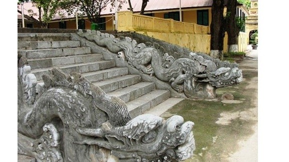 Le palais Kinh Thiên, dans la Cité royale de Thang Long, dans la capitale de Hanoi. Photo: VNA.