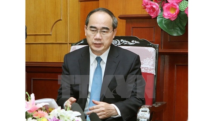Le Président du Comité central du FPV Nguyên Thiên Nhân. Photo: VNA.