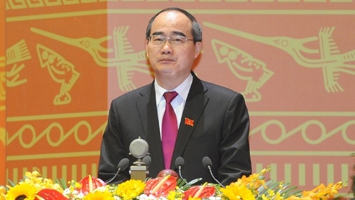 Le Président du CC du FPV, Nguyên Thiên Nhân. Photo: NDEL.