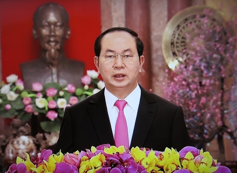 Le Président de la République Trân Dai Quang.