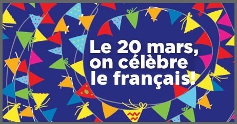 Affiche de la Fête de la Francophonie.