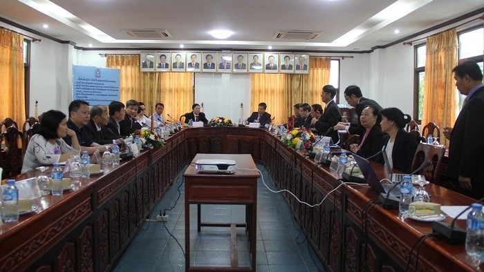 Vue générale de la séance de travail entre les deux vice-ministres. Photo: suckhoedoisong.vn.