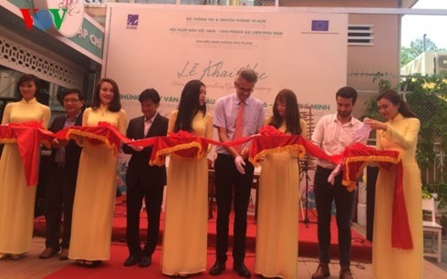 Cérémonie inaugurale des Journées de la littérature européenne à Hô Chi Minh-Ville. Photo: VOV.
