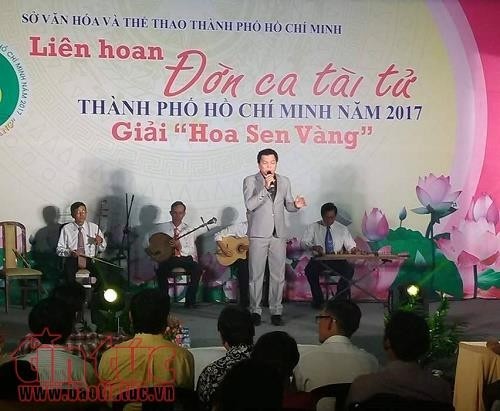 Le Festival «don ca tài tu» de Hô Chi Minh-Ville est un espace d’expression artistiqueintéressant pour la préservation de cet art. 