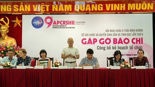 Conférence de presse sur l'APCRSHR-9. Photo: NDEL/Trung Hung.