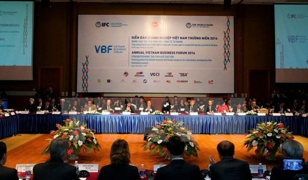 Le Forum d'affaires du Vietnam de 2016. Photo: VNA.