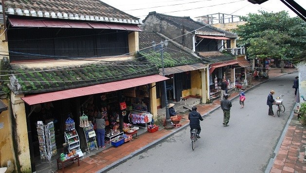 Une rue de la ville de Hôi An. Photo: VOV