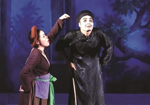 À partir de juin, des pièces de chèo seront jouées chaque samedi soir au Théâtre Dai Nam, Hanoï. Photo: CVN.