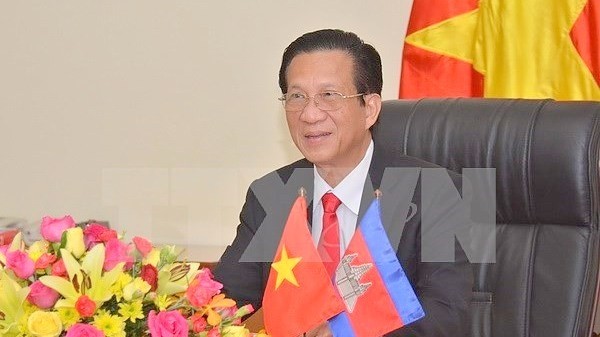 L’Ambassadeur du Vietnam au Cambodge, Thach Du. Photo: VNA.