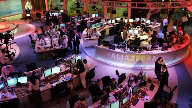 L’Arabie saoudite, les Emirats arabes unis, Bahreïn et l’Egypte somment le Qatar de fermer la chaîne Al Jazeera. Photo: Reuters.