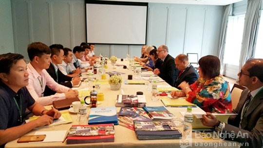 Vue générale du colloque. Photo: baonghean.vn.