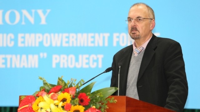 Michael Di Gregorio, représentant en chef de la Fondation Asie au Vietnam. Photo: baoquocte.com.