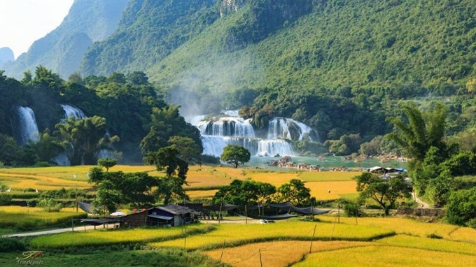 La cascade de Ban Giôc. Photo : VGP