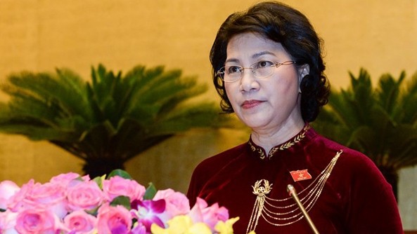 La Présidente de l’Assemblée nationale du Vietnam, Nguyên Thi Kim Ngân. Photo : quochoi.