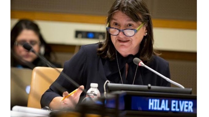 Mme Hilal Elver, rapporteur spécial des Nations unies pour le droit à l’alimentation. Photo : VNA