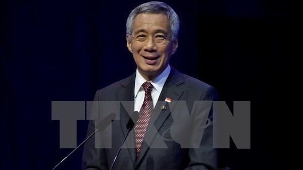 Le PM singapourien, Lee Hsien Loong. Photo : Xinhua.