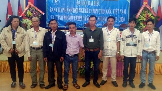 Le Conseil exécutif des Vietnamiens cambodgiens de la province de Mondulkiri. Photo: NDEL.