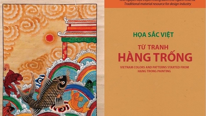 Couverture du livre "Hoa sac Viet – Peindre les couleurs du Vietnam à partir des couleurs et des motifs des estampes populaires de Hàng Trông". Photo: Groupe S River/NDEL.