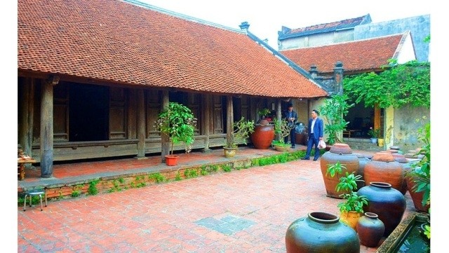 L'ancienne maison de plus de 300 ans à Hanoi.